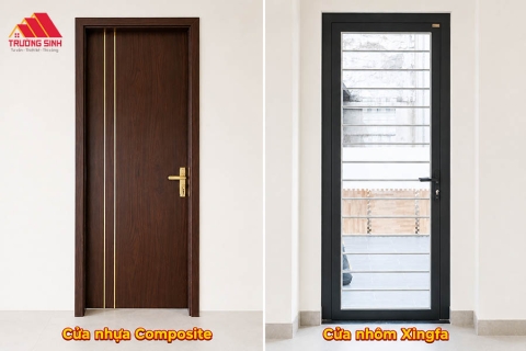 So sánh cửa nhựa Composite và cửa nhôm Xingfa chi tiết